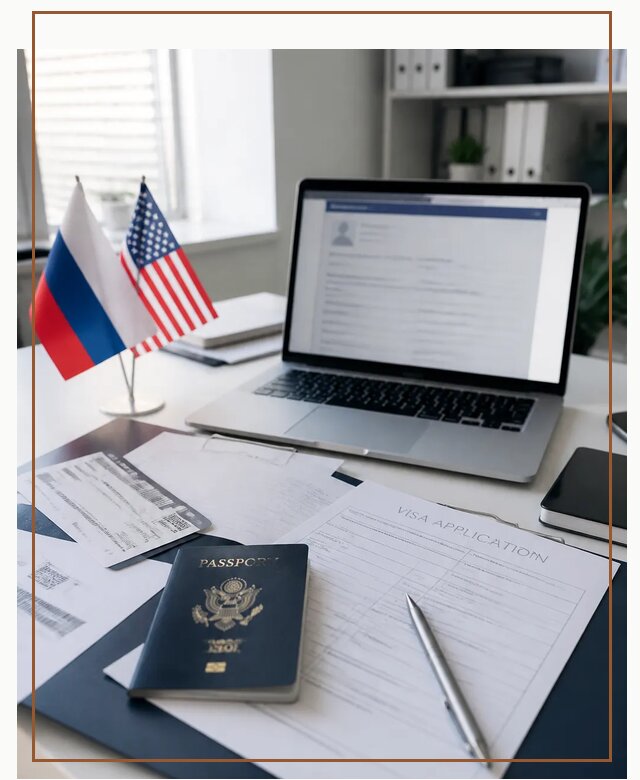 Оформление визы в США для туристов и бизнеса в Красногорске