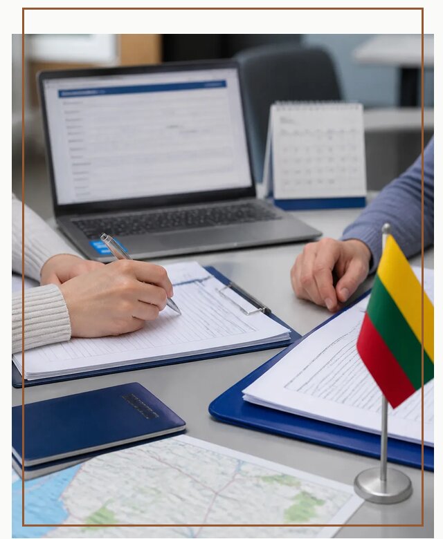 Профессиональное оформление визы в Литву для поездки в Красногорске