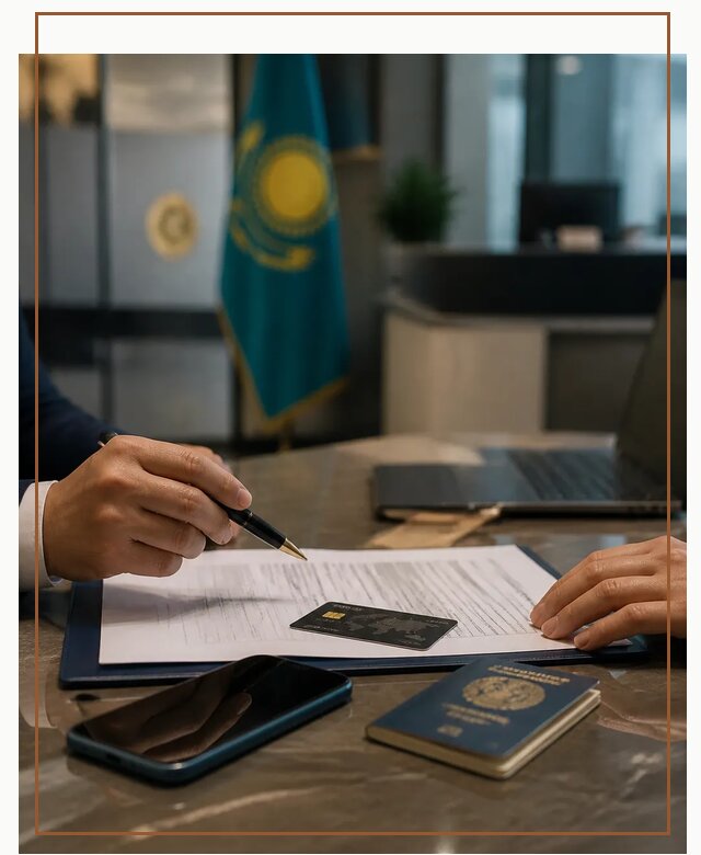 Открытие счета и банковской карты в Казахстане в Красногорске